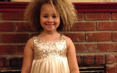 The Colbert Family Responds to the Interracial Cheerios Commercial The Cheerios commercial was six-year-old Zoe's acting debut.