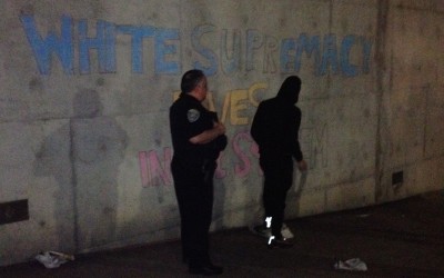 UCLA Students Detained for Writing “White Supremacy Lives in the System” IMG_9160